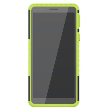 Защитный чехол UniCase Hybrid X для Samsung Galaxy A01 Core (A013) - Black / Green