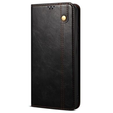 Защитный чехол UniCase Leather Wallet для Samsung Galaxy A04e (A042) - Black