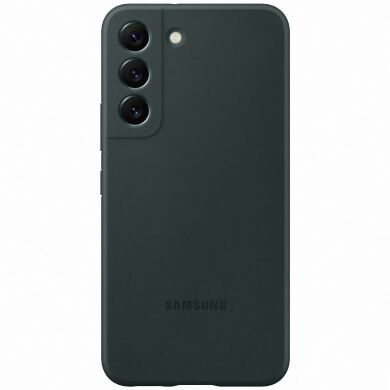 Чехол Silicone Cover для Samsung Galaxy S22 (S901) EF-PS901TGEGRU - Forest Green