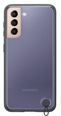 Захисний чохол Clear Protective Cover для Samsung Galaxy S21 (G991) EF-GG991CBEGRU - Black