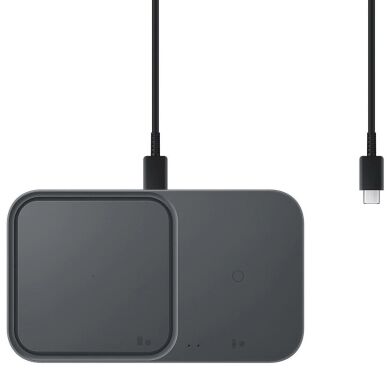 Беспроводное зарядное устройство Samsung 15W Wireless Charger Duo (w/o TA) EP-P5400BBRGRU - Black