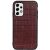 Кожаный чехол UniCase Croco Skin для Samsung Galaxy A23 (A235) - Brown