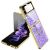 Захисний чохол GKK Fashion Shell для Samsung Galaxy Flip 4 - Purple