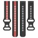 Ремінець Deexe Sport Strap для годинників з шириною кріплення 20мм - Black / Red