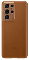 Чохол Leather Cover для Samsung Galaxy S21 Ultra (G998) EF-VG998LAEGRU - Brown