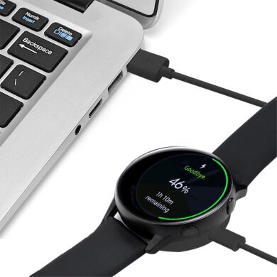 Беспроводное зарядное устройство Deexe Magnetic Dock для Samsung Galaxy Watch 3 / Galaxy Watch Active / Galaxy Watch Active 2 - Black