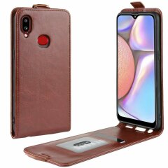 Чехол Deexe Flip Case для Samsung Galaxy A10s (A107) - Brown