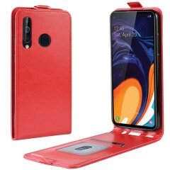 Чехол Deexe Flip Case для Samsung Galaxy A60 (A605) - Red