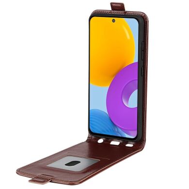 Чехол Deexe Flip Case для Samsung Galaxy M52 (M526) - Brown