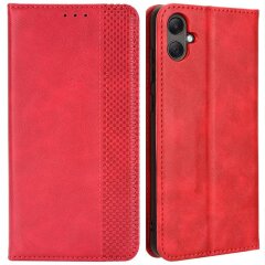 Чохол Deexe Retro Style для Samsung Galaxy A05 (A055) - Red