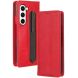 Чехол Deexe Retro Style (FF) для Samsung Galaxy Fold 5 - Red. Фото 1 из 6