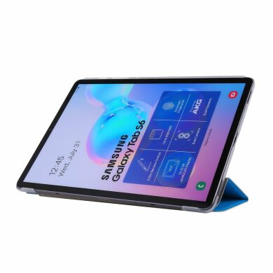 Чехол Deexe Silk Texture для Samsung Galaxy Tab S6 10.5 (T860/865) - Baby Blue
