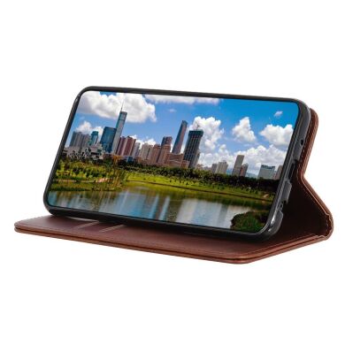 Чехол-книжка Deexe Wallet Case для Samsung Galaxy M32 (M325) - Brown