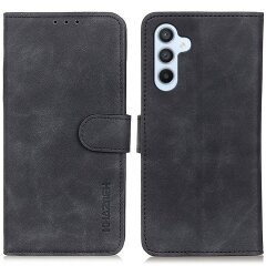 Чохол-книжка KHAZNEH Retro Wallet для Samsung Galaxy S24 - Black