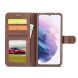 Чехол LC.IMEEKE Wallet Case для Samsung Galaxy S22 - Dark Brown. Фото 4 из 11