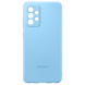 Чехол Silicone Cover для Samsung Galaxy A52 (A525) / A52s (A528) EF-PA525TLEGRU - Blue. Фото 2 из 7