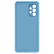 Чехол Silicone Cover для Samsung Galaxy A52 (A525) / A52s (A528) EF-PA525TLEGRU - Blue. Фото 3 из 7