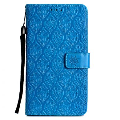 Чехол UniCase Leaf Wallet для Samsung Galaxy J4 2018 (J400) - Light Blue