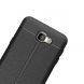 Защитный чехол Deexe Leather Cover для Samsung Galaxy J5 Prime - Black. Фото 6 из 11