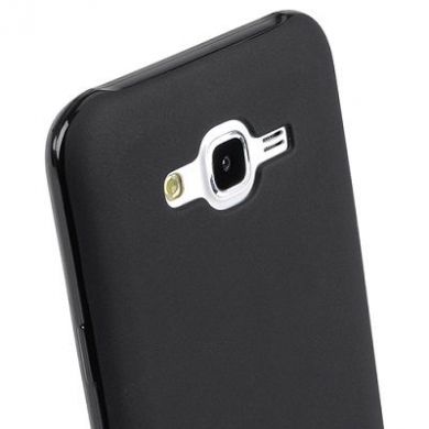 Силиконовая накладка MELKCO Poly Jacket для Samsung Galaxy J5 (J500) + пленка - Black