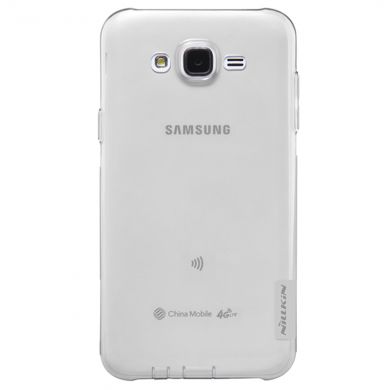 Силиконовая NILLKIN Nature TPU накладка для Samsung Galaxy J7 (J700) / J7 Neo (J701) - Gray