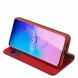 Кожаный чехол DUX DUCIS Wish Series для Samsung Galaxy S20 Ultra (G988) - Red. Фото 4 из 19