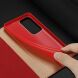 Кожаный чехол DUX DUCIS Wish Series для Samsung Galaxy S20 Ultra (G988) - Red. Фото 5 из 19