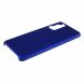 Пластиковый чехол Deexe Hard Shell для Samsung Galaxy S20 (G980) - Dark Blue. Фото 4 из 5