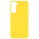 Пластиковый чехол Deexe Hard Shell для Samsung Galaxy S21 FE (G990) - Yellow. Фото 1 из 7