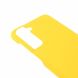 Пластиковый чехол Deexe Hard Shell для Samsung Galaxy S21 FE (G990) - Yellow. Фото 5 из 7