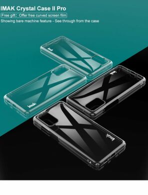 Пластиковый чехол IMAK Crystal II Pro для Samsung Galaxy S20 Plus (G985) - Transparent