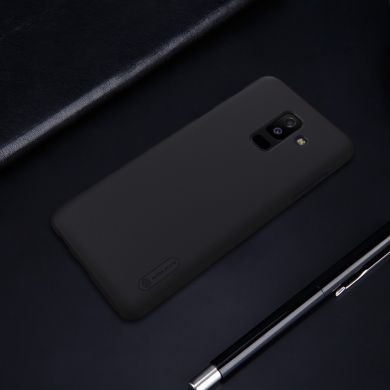 Пластиковый чехол NILLKIN Frosted Shield для Samsung Galaxy A6+ 2018 (A605) - Black