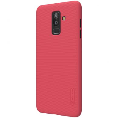 Пластиковый чехол NILLKIN Frosted Shield для Samsung Galaxy J8 2018 (J810) - Red
