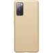 Пластиковый чехол NILLKIN Frosted Shield для Samsung Galaxy S20 FE (G780) - Gold. Фото 1 из 15