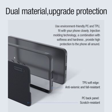 Пластиковый чехол NILLKIN Frosted Shield Pro Magnetic для Samsung Galaxy S24 - Green