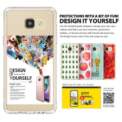 Защитная накладка RINGKE Fusion для Samsung Galaxy A7 (2016) - Rose Gold