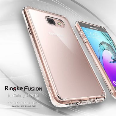 Защитная накладка RINGKE Fusion для Samsung Galaxy A7 (2016) - Transparent