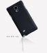Пластиковая накладка Nillkin Super Frosted Shield для Samsung Note 4 (N910) - Black. Фото 7 из 10