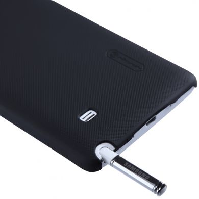 Пластиковая накладка Nillkin Super Frosted Shield для Samsung Note 4 (N910) - Black