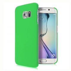 Пластикова накладка Deexe Hard Shell для Samsung Galaxy S6 edge (G925), Зелений