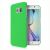 Пластиковая накладка Deexe Hard Shell для Samsung Galaxy S6 edge (G925) - Green