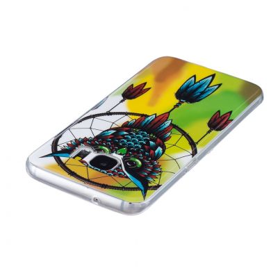 Силиконовый (TPU) чехол Deexe LumiCase Samsung Galaxy S7 edge (G935) - Owl's House