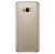Пластиковый чехол Clear Cover для Samsung Galaxy S8 Plus (G955) EF-QG955CFEGRU - Gold
