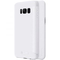 Чехол-книжка NILLKIN Sparkle Series для Samsung Galaxy S8 Plus (G955) - White