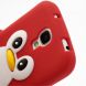 Силиконовая накладка Deexe Penguin Series для Samsung Galaxy S4 (i9500) - Red. Фото 8 из 8