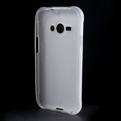 Силиконовая накладка Deexe Soft Case для Samsung Galaxy J1 Ace (J110) - Transparent