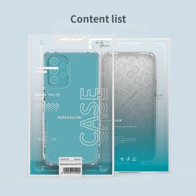 Силиконовый чехол NILLKIN Nature TPU Pro для Samsung Galaxy A53 (A536) - Transparent