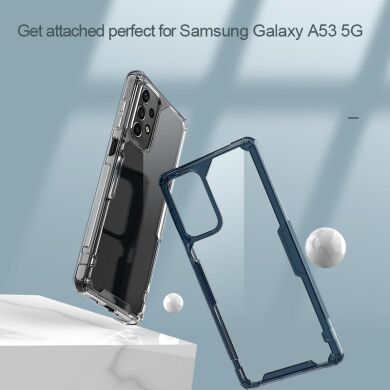 Силиконовый чехол NILLKIN Nature TPU Pro для Samsung Galaxy A53 (A536) - Blue