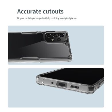 Силиконовый чехол NILLKIN Nature TPU Pro для Samsung Galaxy A53 (A536) - Blue