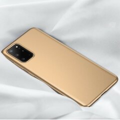Силиконовый чехол X-LEVEL Matte для Samsung Galaxy S20 Plus (G985) - Gold